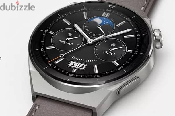 HUAWEI WATCH GT 3 Pro Smartwatch متبرشمة و بالضمان 2