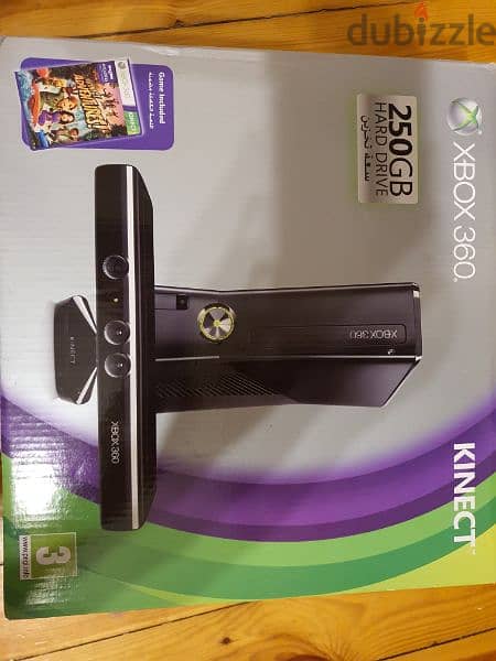 Xbox 360 with kinnect. 2