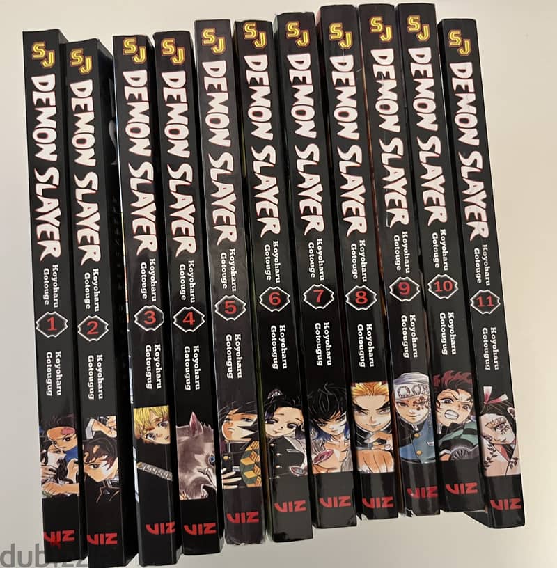 Bundle-Demon Slayer Manga- 11 Volumes/books 0