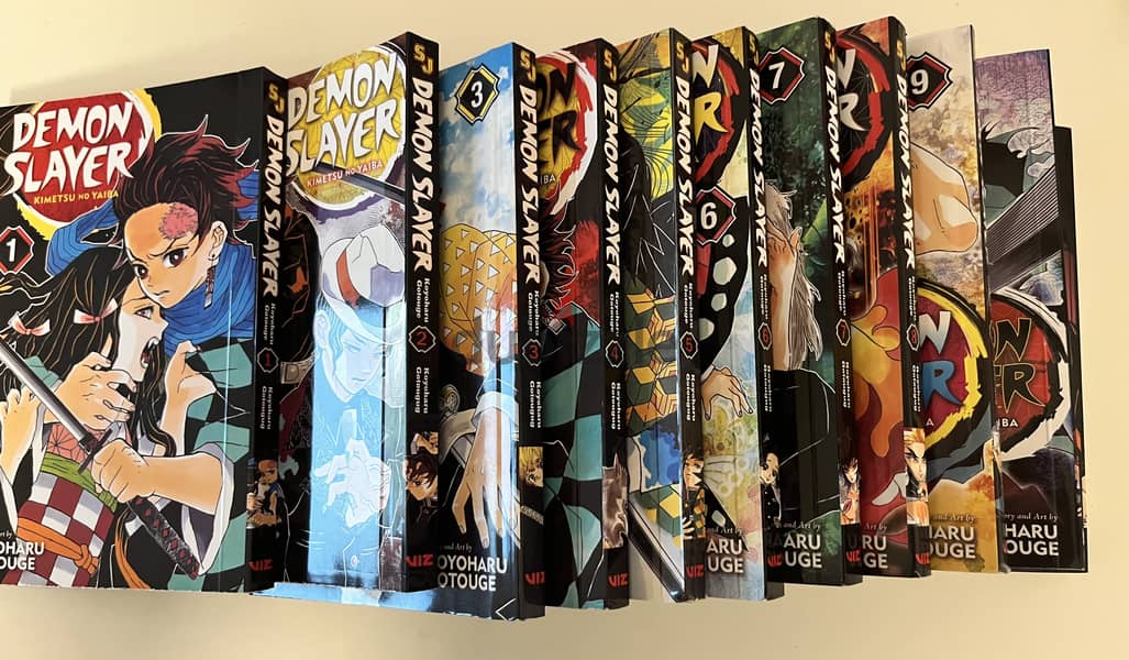 Bundle-Demon Slayer Manga- 11 Volumes/books 1