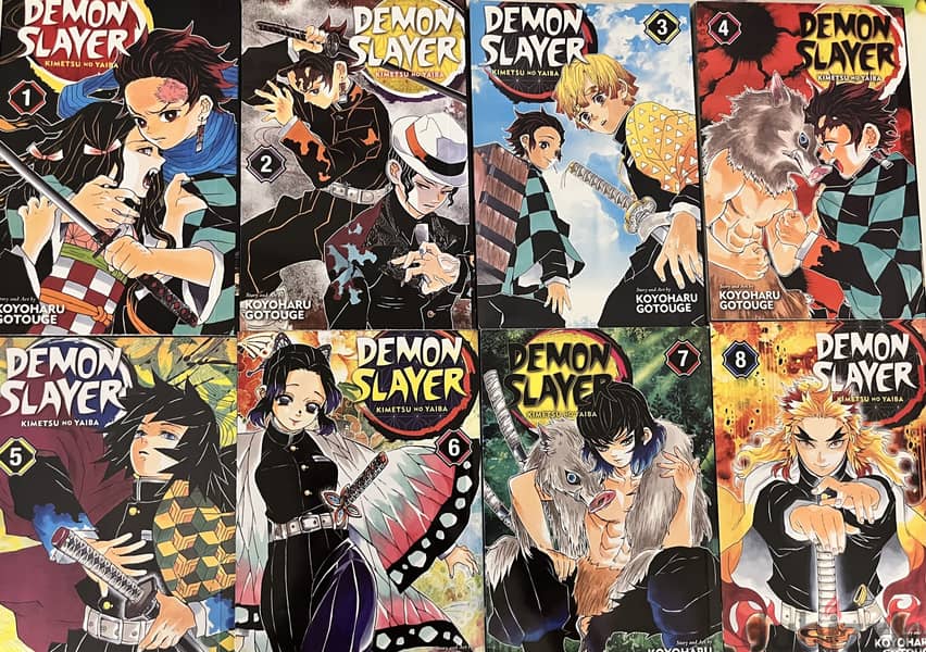 Bundle-Demon Slayer Manga- 11 Volumes/books 2