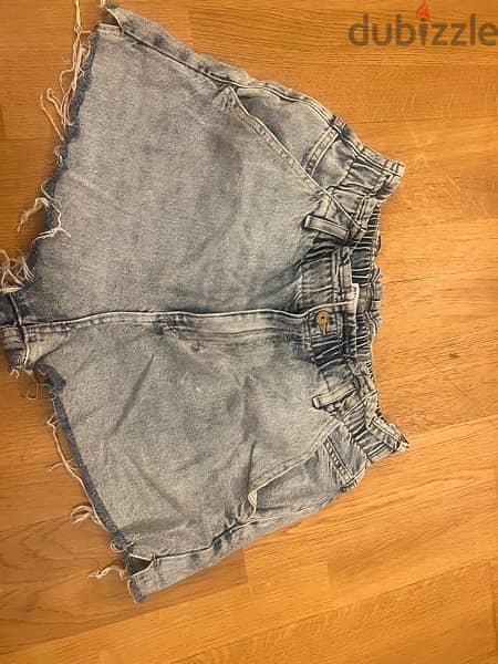 Zara jeans short size 44 perfect condition 4