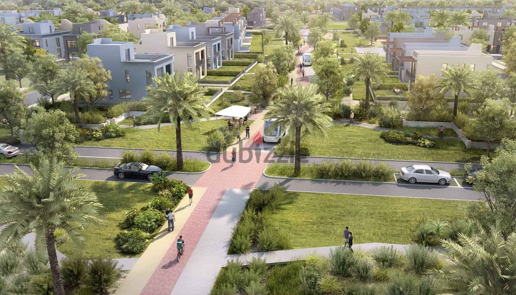 Semi finised apartment for sale in O West October by Orascom 173m with installments شقة للبيع في اكتوبر 173م باقساط 7 سنين نصف تشطيب اوراسكوم او ويست 5