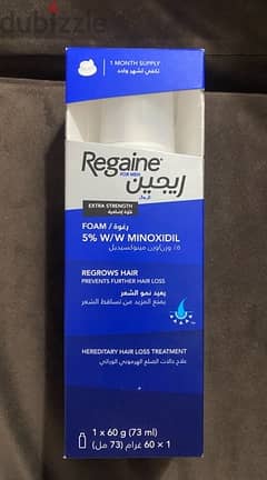 Regaine foam لإعادة إنبات الشعر 0