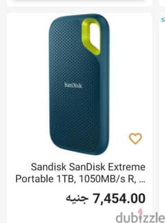 external SSD sandisk E61 هارد ديسك خارجى 0