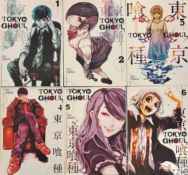FULL BUNDLE- Tokyo Ghoul Manga - 14 volumes/books 1