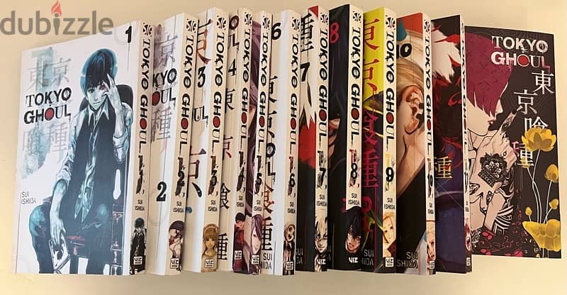 FULL BUNDLE- Tokyo Ghoul Manga - 14 volumes/books 2