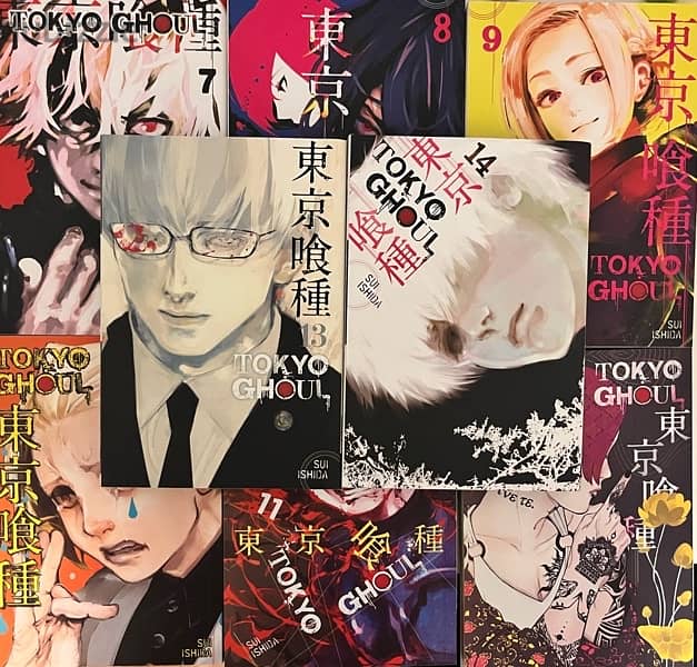 FULL BUNDLE- Tokyo Ghoul Manga - 14 volumes/books 4