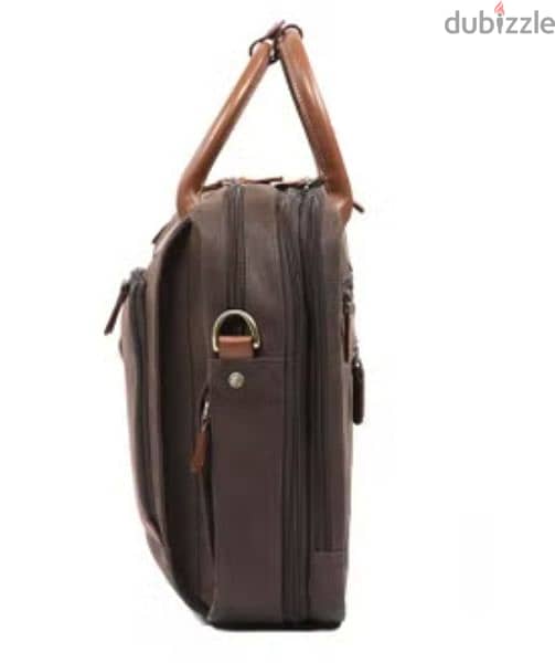 Genuine Leather Bag For Laptop & All Purposes. Uppsala Portfolio Bag 4