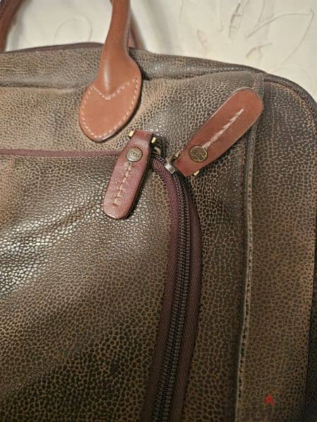 Genuine Leather Bag For Laptop & All Purposes. Uppsala Portfolio Bag 6