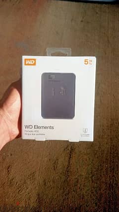 Western Digital elements 5tb portable hdd