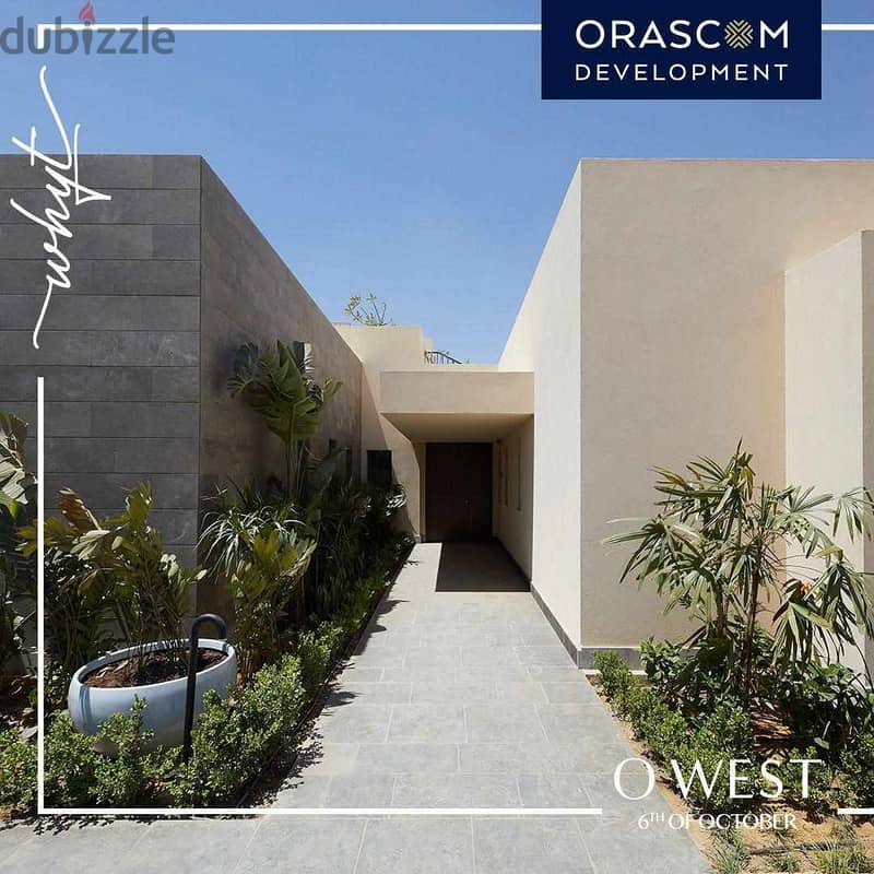 Apartment for sale 214m at O west orascom with installments 6