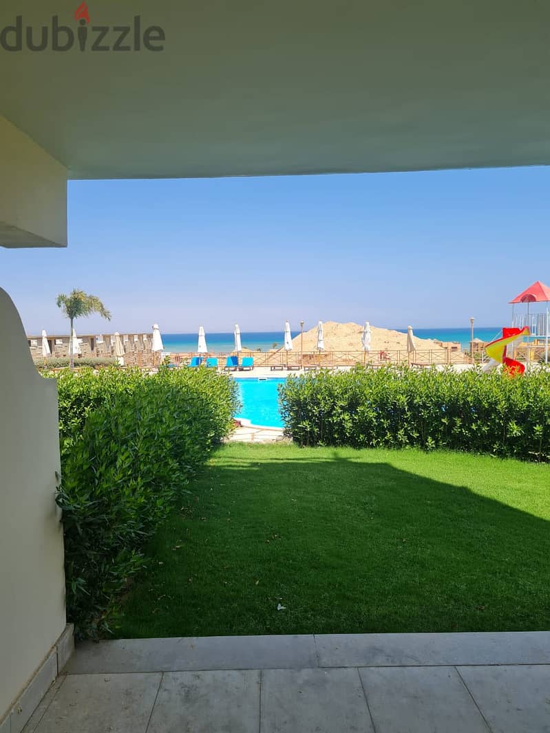 Duplex for sale, ground floor with garden on the Ain Sokhna Sea - super luxurious finishing 2