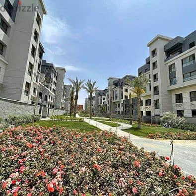 Apartment for sale with large roof | trio gardens | Fully finished with smart system In installments over 8 years 1