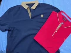2 Massimo Dutti shirts size XXl fits Xlarge