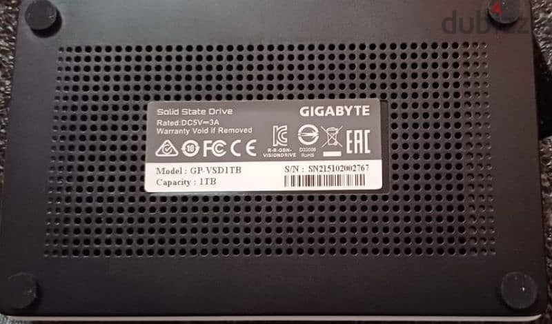 Gigabyte SSD external vision drive 1t USB 3.2 Gen2x2 up to 2000 mb/s 0