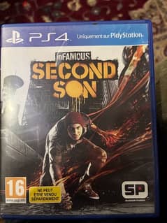 CD infamous second son ps4