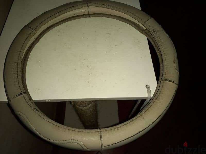 leather wheel cover غطاء جلد طبيعي دريكسيون 2