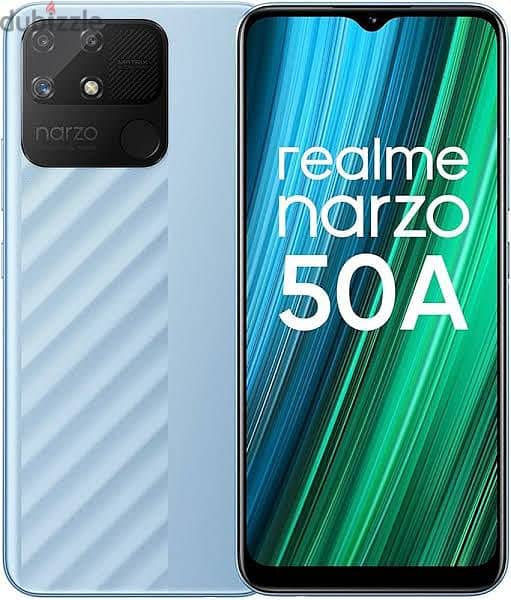 Realme Narzo a50-128G - 4RAM 1