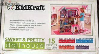 KidKraft - Sweet & Pretty Dollhouse - 15 Pieces