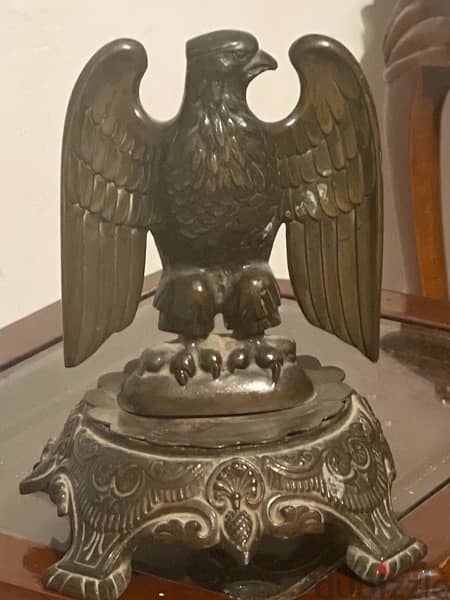 SALE!!!! -  Old antique ancient copper eagle statue - 2 kg تمثال اثري 3