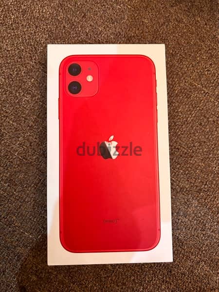 IPhone 11 red color 128gb 2