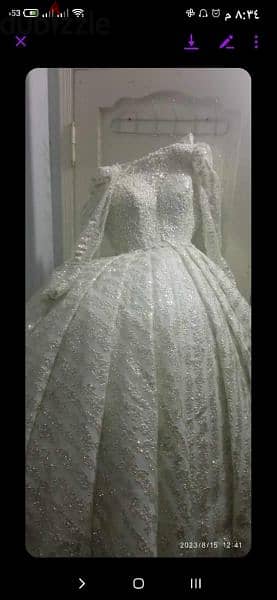 فستان زفاف في حالة الجديد 8
