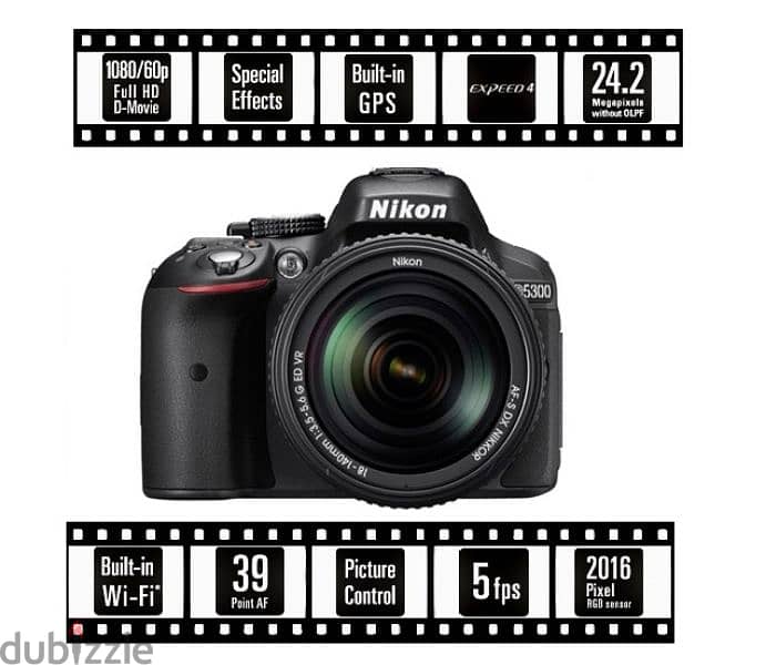 عملاق تصوير الفيديو و الصور Nikon D5300 9