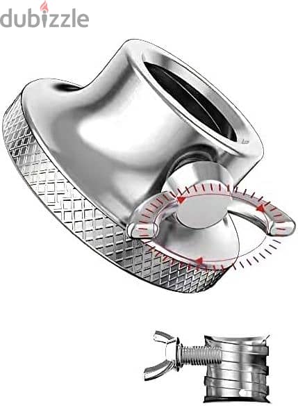 York Chrome Dumbbell Set With Connecting Rod 30 Kg - Silver Red 3
