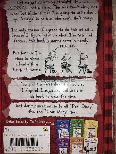 dairy of a wimpy kid 1