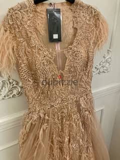 ‏Dress Soiree from turkie Size: fits (M/L) Condition : new with tag