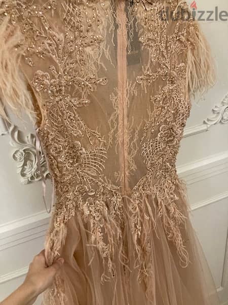 ‏Dress Soiree new Size: fits (M/L) Condition : new with tag 4