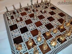 شطرنج صدف فرعوني او روماني 0