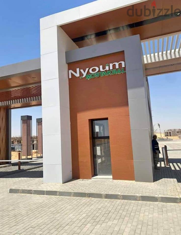 شقة للبيع 3غرف بكمبوند نيوم Nyoum بمدينة المستقبل 3