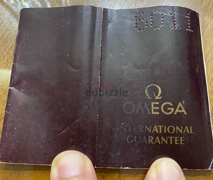 ساعة اوميجا Omega رجالي اللون الذهبي (Omaga de ville Gold) 1