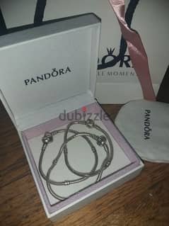 Pandora silver bracelet    925 اسوره باندوره فضه