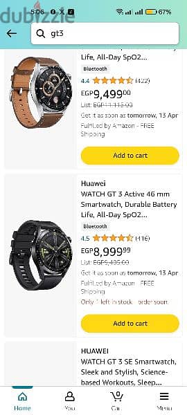 HUAWEI WATCH GT 3 Active 46 mm Smartwatch 3