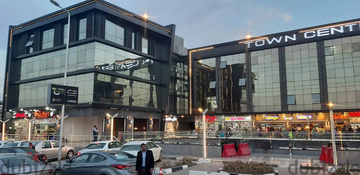 Shop for sale, 130 meters, on the ground floor, in the best mall in Shorouk City, in the Town Center Mall, next to Dar Misr, in installments. 8