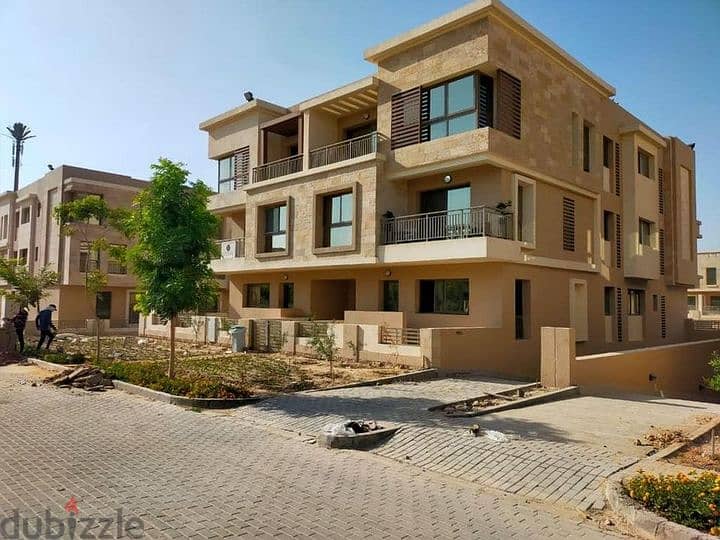 For sale, 156 sqm apartment in front of the airport with a view garden in Taj City, New Cairo, in installments over 8 years 1