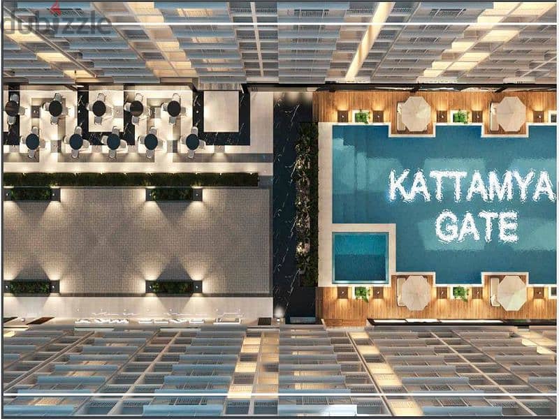 An 80-meter apartment for sale in Katameya Gate, with installments, at a special price and a great location 15