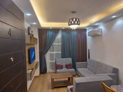 Super luxurious, furnished, ground floor apartment near to services in Madinaty 0