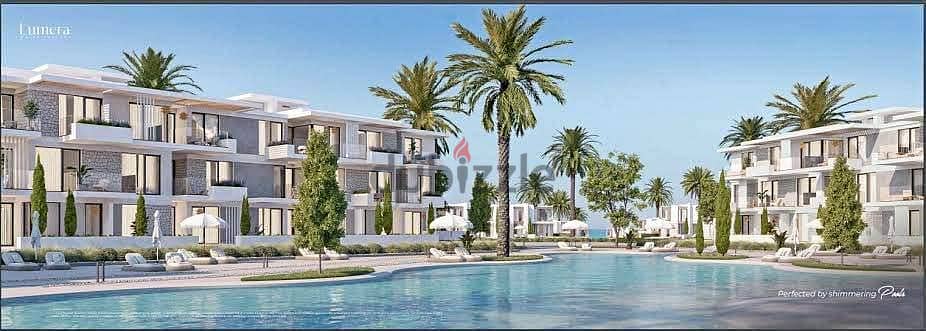 Own a fully finished townhouse with a down payment of 2,081,000 EGP on the shores of Ras El Hekma 7