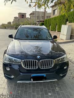 BMW X3 model 2017 for sale - 3,000 CC