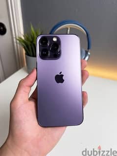 IPhone 14 Pro 256g deep purple dual sim , شريحتين