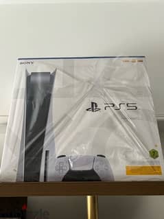 playstation 5 with 2 wireless controllers  + free game
