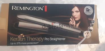 ريمنجتون مكواة لفرد الشعر Remington Straightener Keratin Therapy Pro