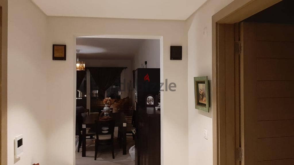 Furnished apartment with garden for rent in mivida 2