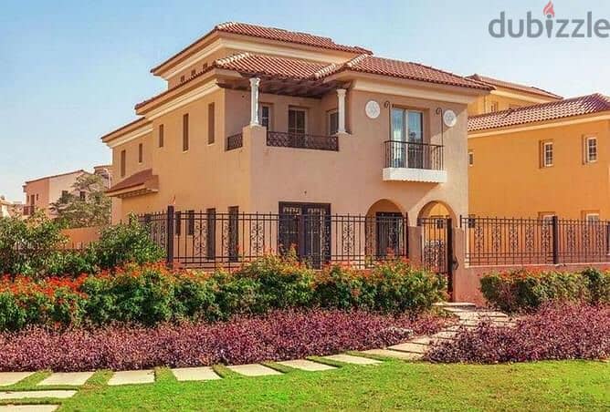 Twin villa with 8 years installments 237m in Hyde Park New Cairo توين فيلا للبيع 237م في هايد بارك التجمع الخامس باقساط  8 سنوات 25
