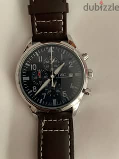 IWC chronograph watch