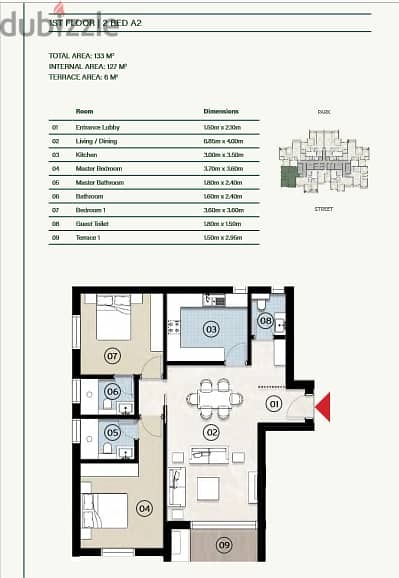 Apartment 127 SQM 2Bed Luxury Life Fully Finished - Zed East New Cairo 1
